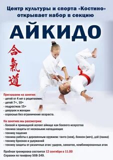 Секция айкидо