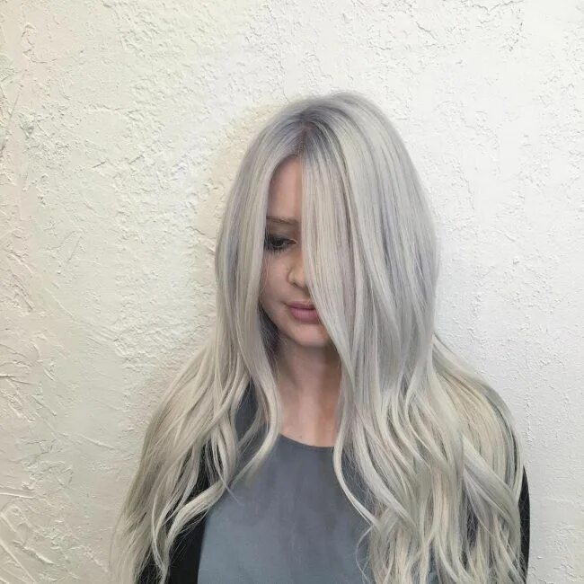 Pin by Jenn Casella on Hot hair Silver hair color, Grey hair bundles, Grey hair 