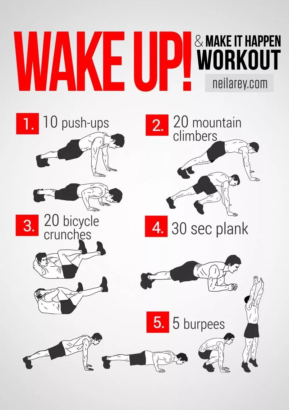 Work out exercises