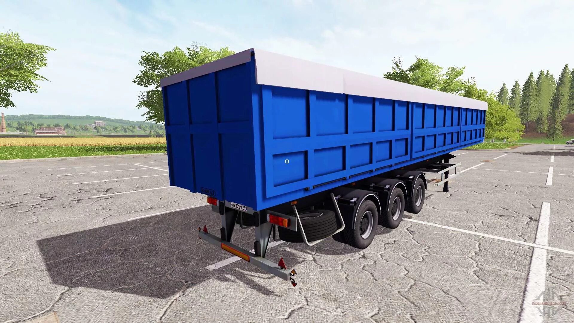Полуприцеп шторный для fs 19. Fs19 semi trailer krampe. 5 крона. Полуприцеп 17. Полуприцеп 17.