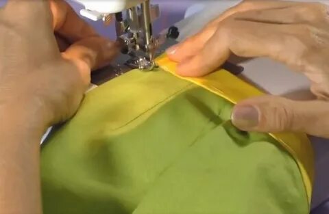 Как вшить молнию в юбку