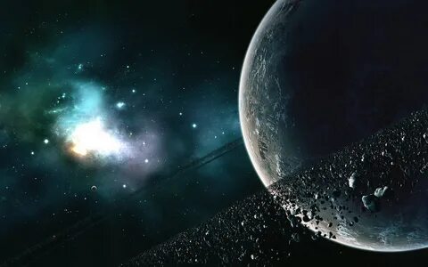 Planets the universe space
