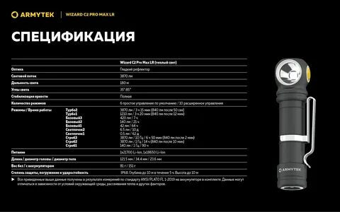 Wizard c2 pro max инструкция