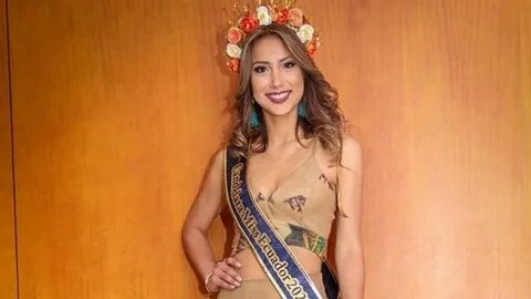 Conoce a Leyla Espinoza, Miss Universe Ecuador 2020 