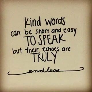 Kind but