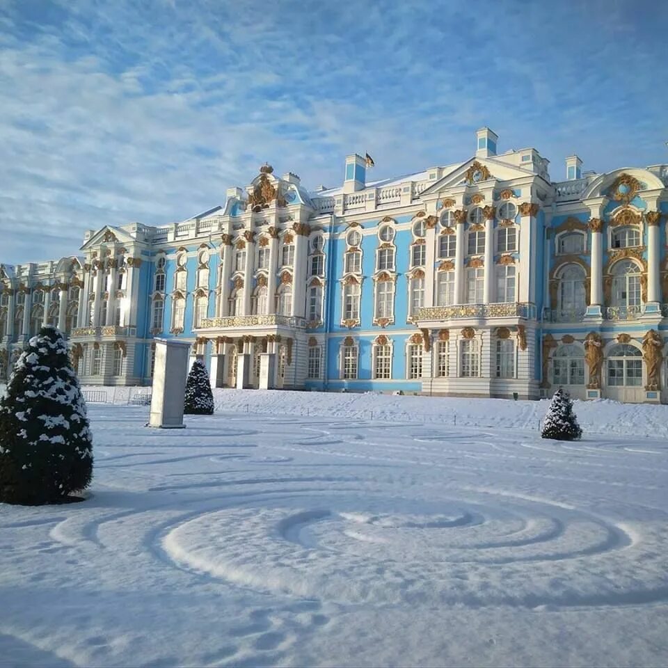 Голубой дворец в санкт петербурге. Царское село музей-заповедник зимой. царское село (музей-заповедник). царское село (музей-заповедник) зима. царское село санкт-петербург зима.