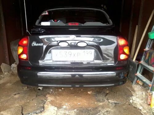 задний ход шевроле ланос