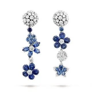 Серьги van cleef