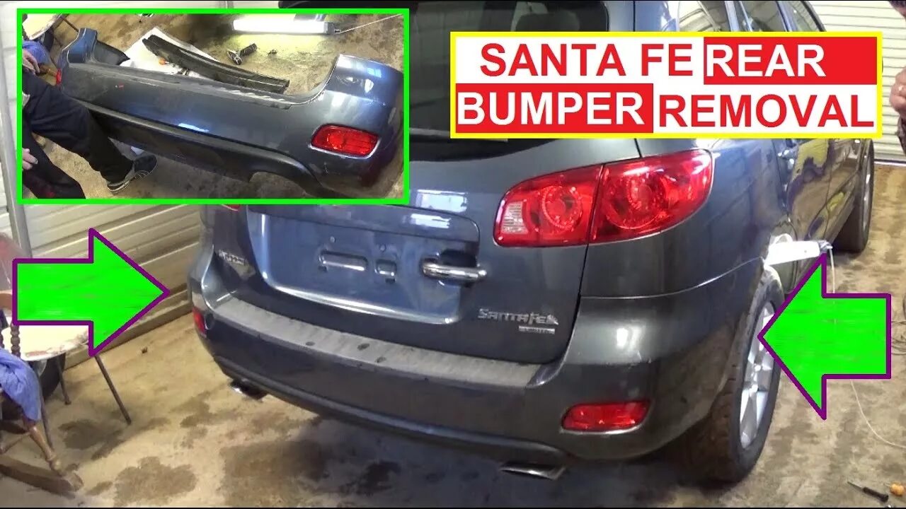Защитная накладка на задний бампер (вариант 1) OEM-Tuning /хендай икс 35 " 2024 
