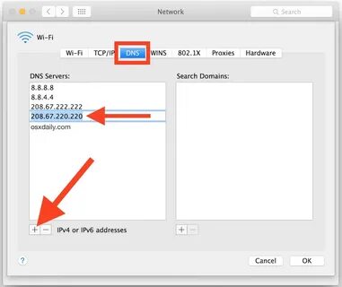 Dns setting failed