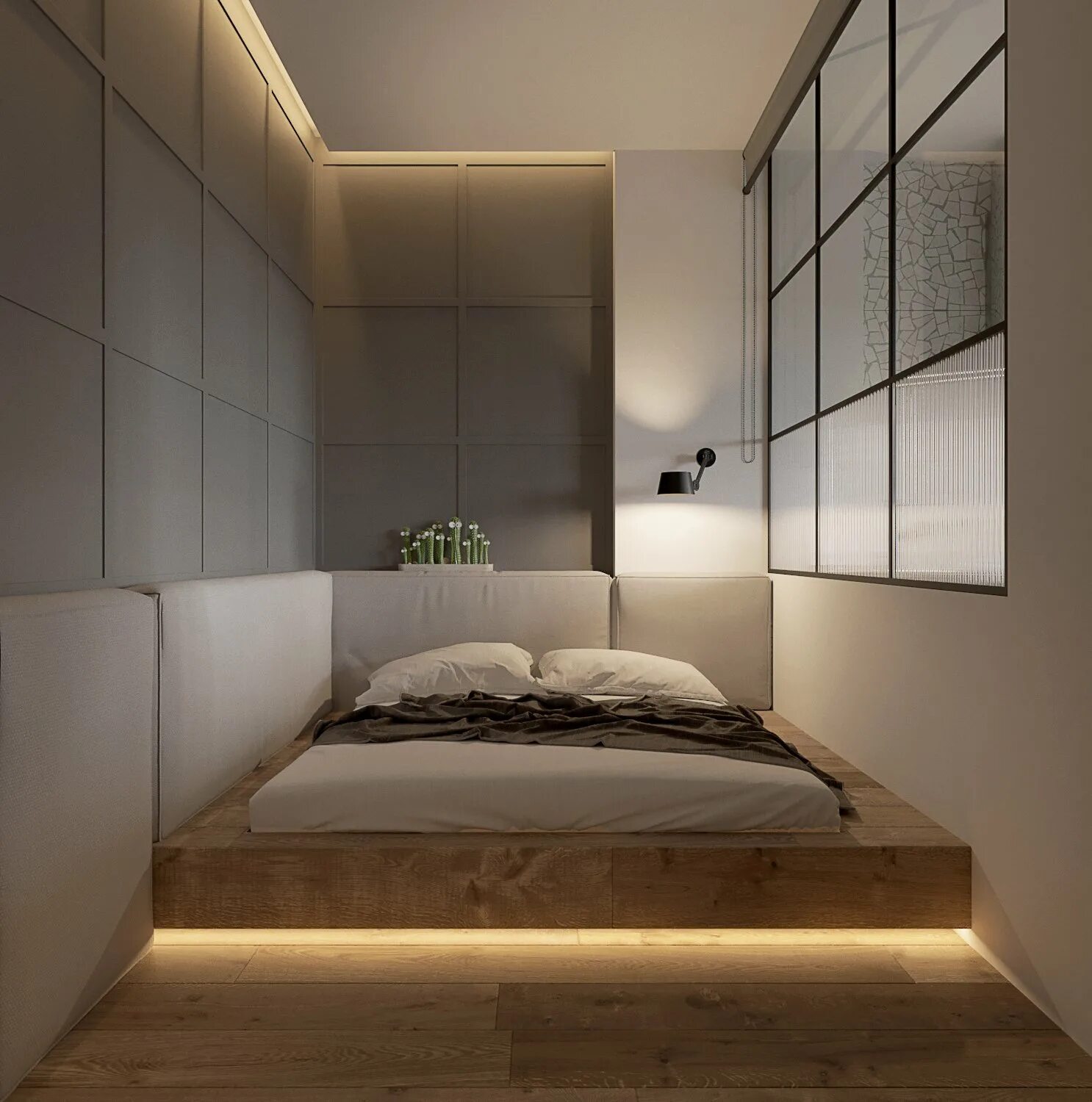 Планировка узкой спальни. Маленькая комната без окна. Интерьер спальни без окна. Маленькая комната без окна. Узкая спальня.