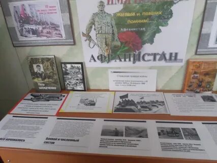 Афганистан стенд