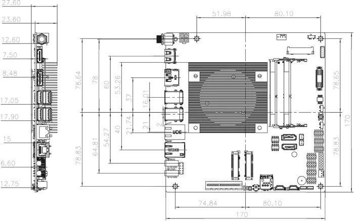 Размеры itx платы. Mini itx motherboard dimensions. mini itx материнская плата чертеж. mini itx материнская плата размеры. mini itx корпус чертежи.