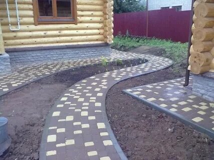 Укладка тротуарной плитки под ключ