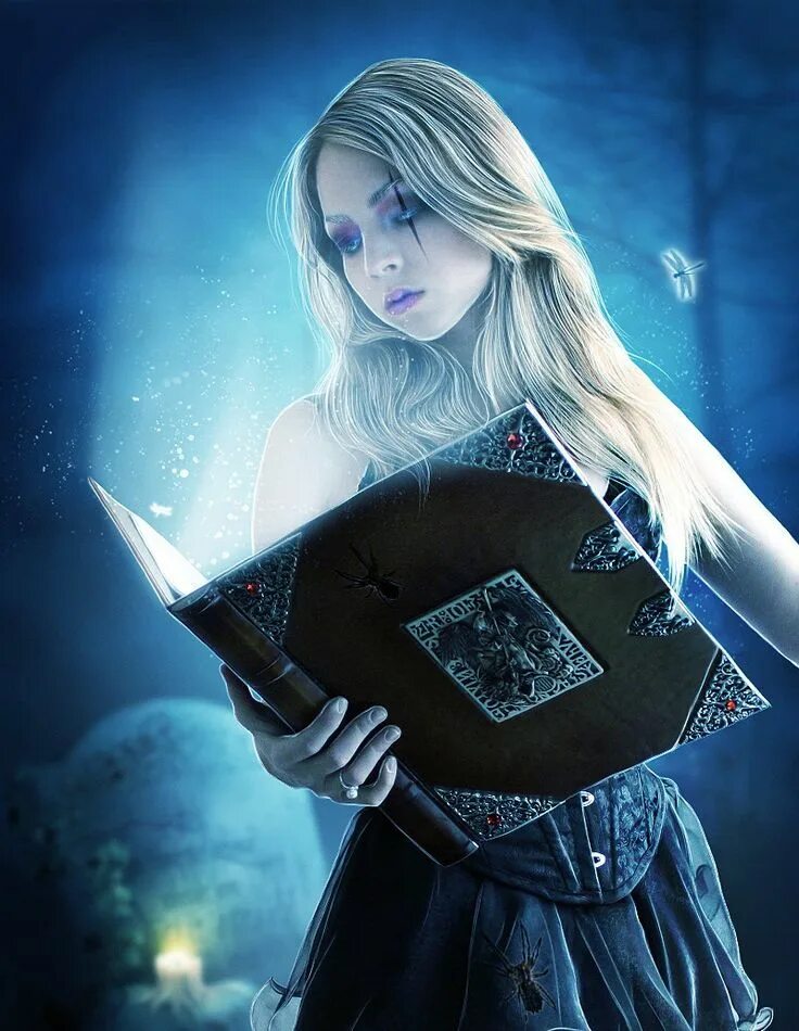 Факультет ведьм читать. Девушка с волшебной книгой. Магическая книга арт. Книги про ведьм. Светловолосая ведьма.