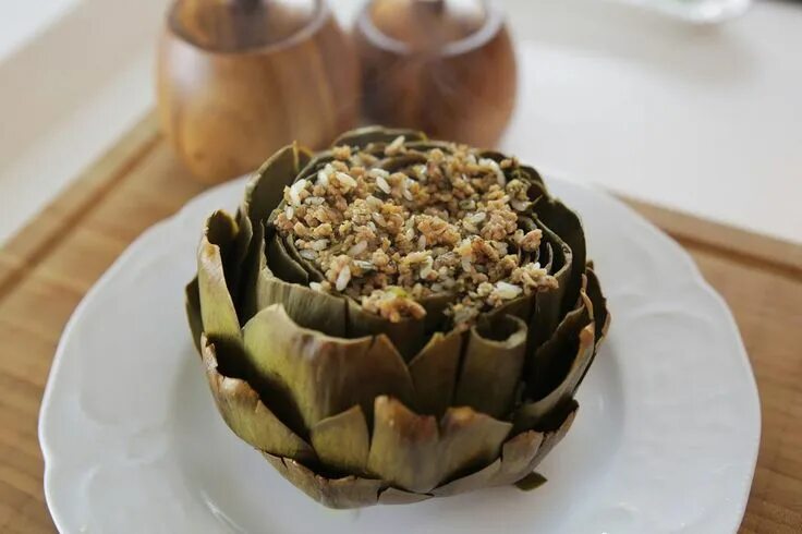 Mozzarella-stuffed Artichokes recipe Eat Smarter USA