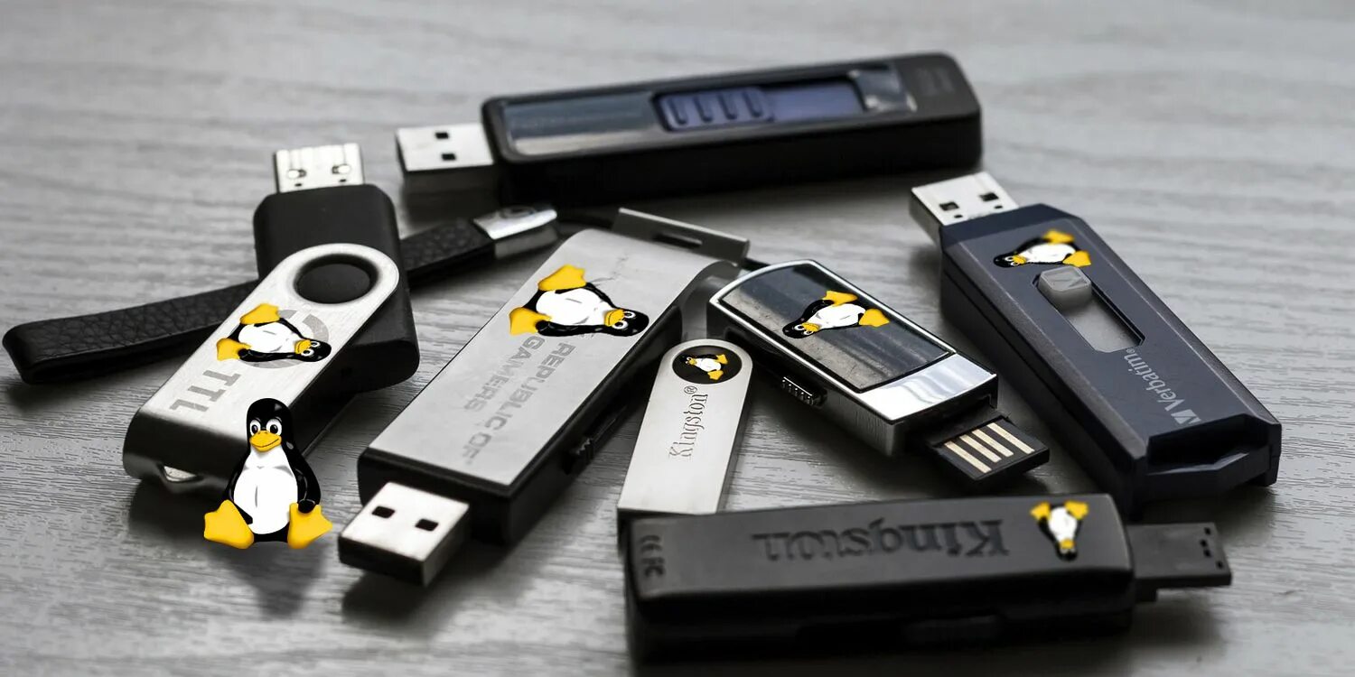 Linux через флешку
