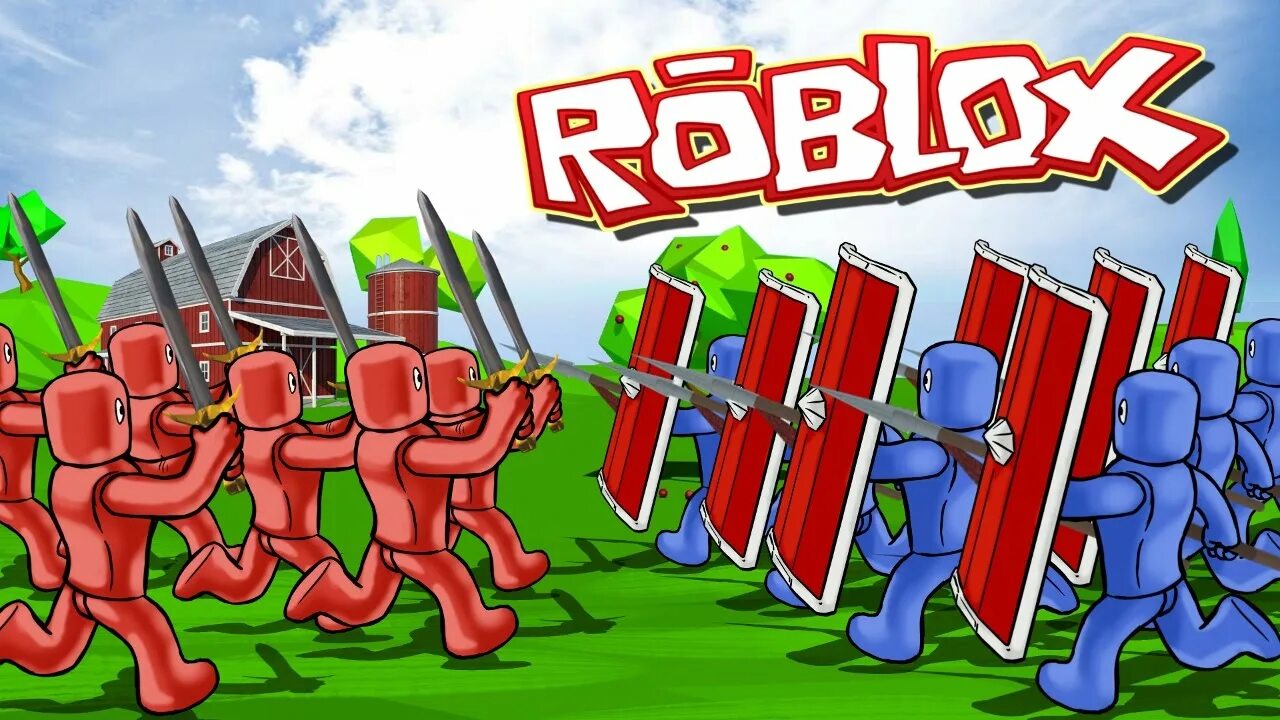 Roblox red. Red vs Blue Roblox. Красные против синих РОБЛОКС. РОБЛОКС красный. Битва красных и синих человечков.