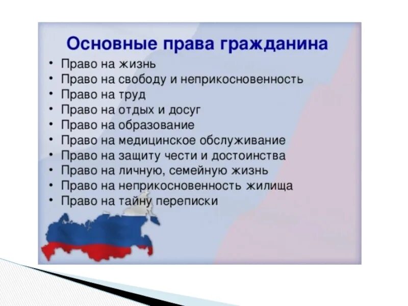 Какие обязанности граждан россии ты знаешь