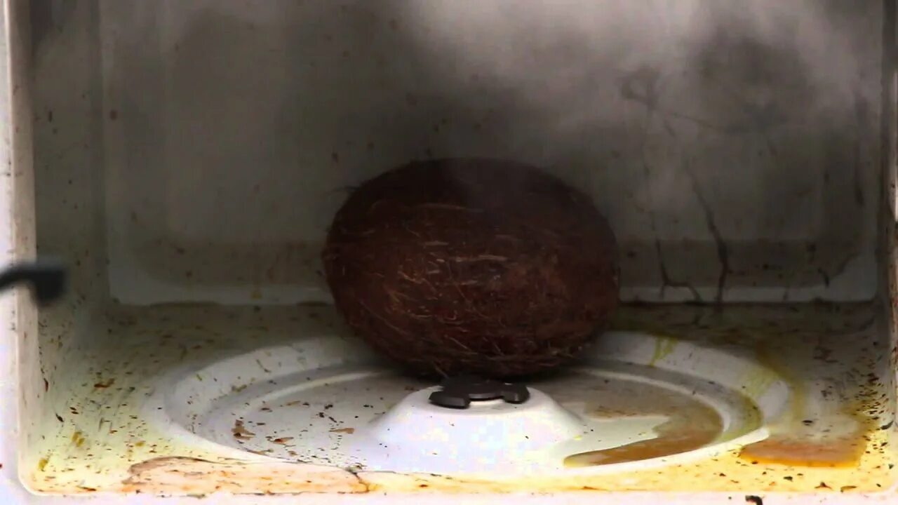 свечка в микроволновке