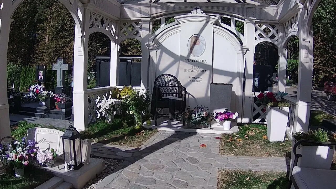 Кладбище веры глаголевой сегодня фото