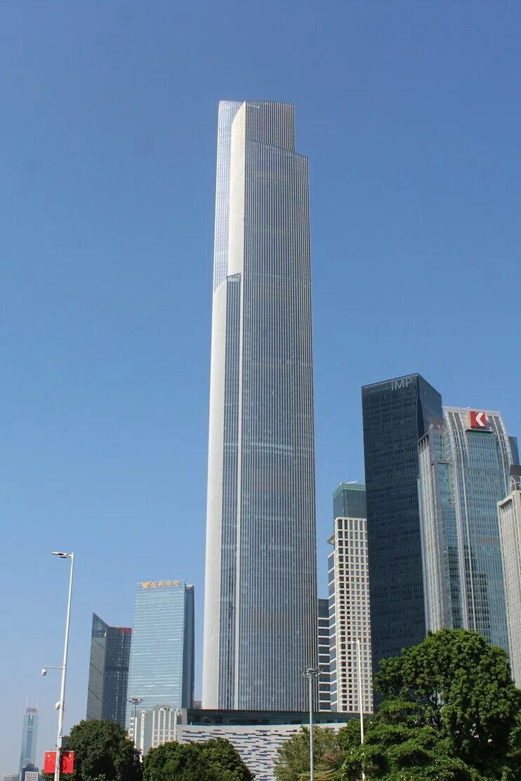 Список небоскребов. Финансовый центр CTF (Гуанчжоу). Финансовый центр CTF (530 М). Гуанчжоу, Китай. Финансовый центр CTF, Гуанчжоу, Китай. Финансовый центр CTF (530 М).