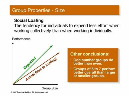 Group size