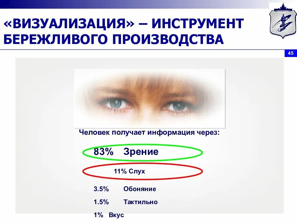 Человек получает информацию через органы
