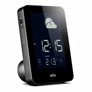 Weather station clocks