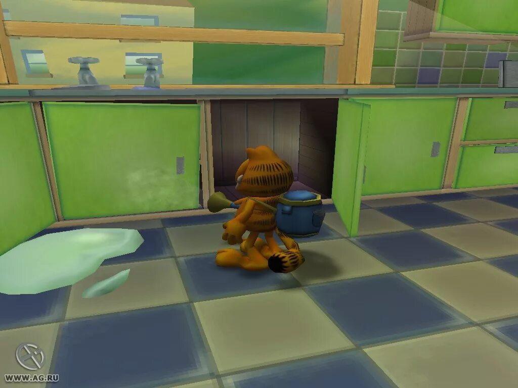 Гарфилд игра 2004. Garfield 1 игра. Garfield игра 2004 2. Гарфилд 2004 ПК. Фнф гарфилд v2