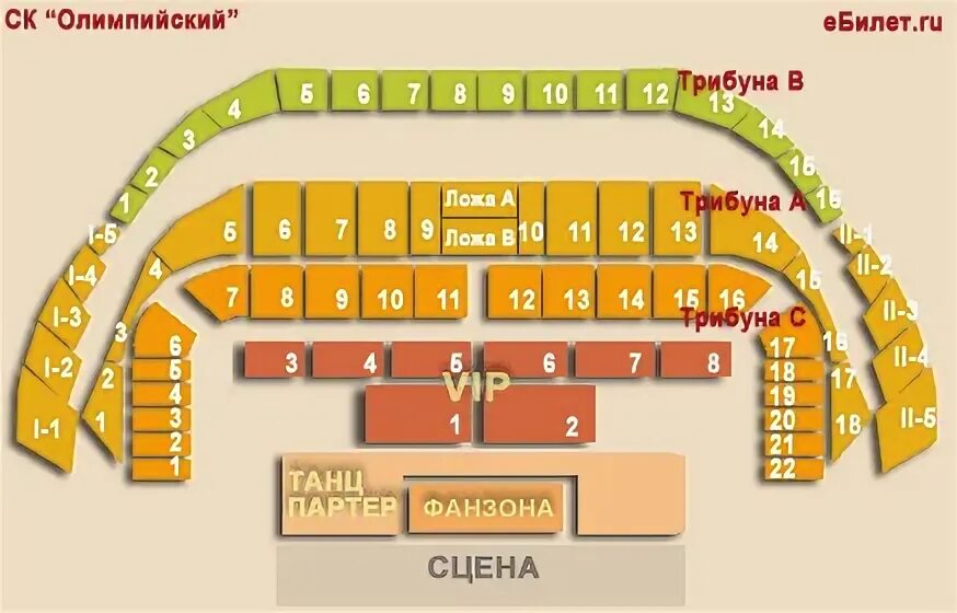 Ответы Mail.ru: Подскажите пожалуйста каким образом выглядит фан зона в зале СК 
