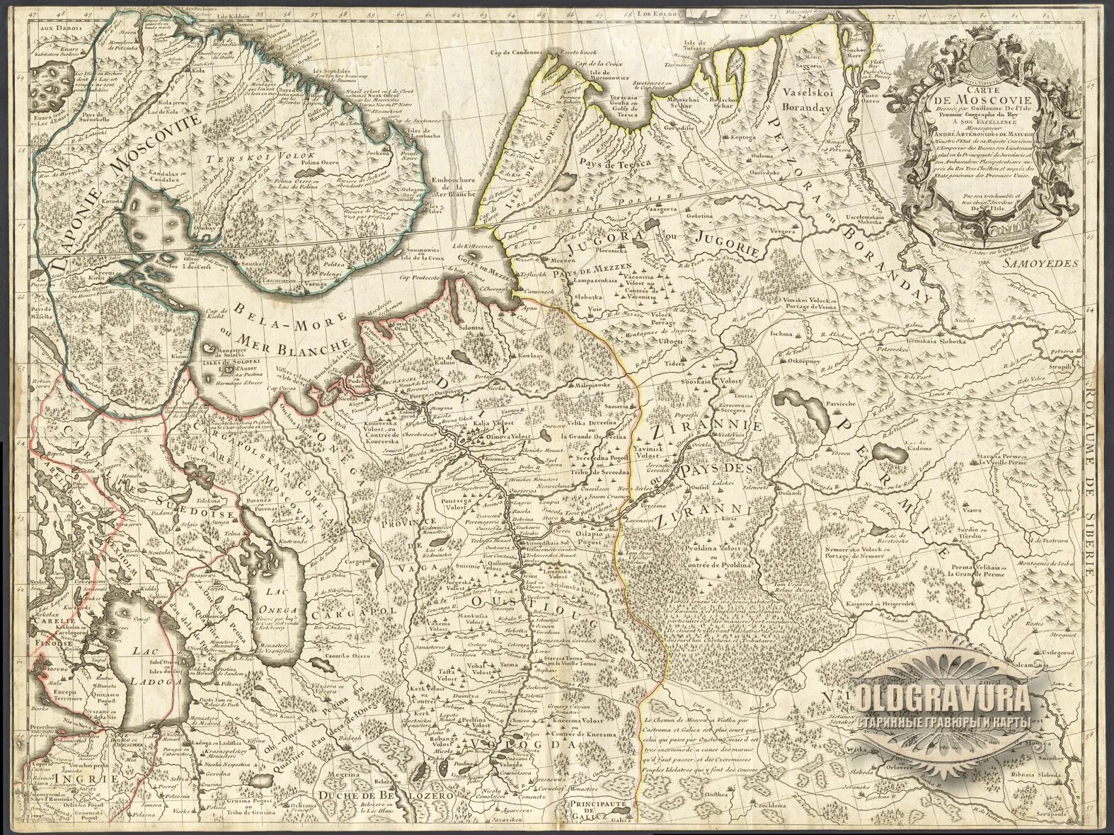 Антикварные карты магазин. Карта Тартарии 1706. Гийом Делиль карта Тартарии 1706 г. Карта России 1706 года карта Делиля.