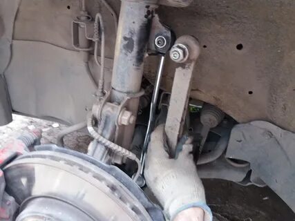 Стойка замена стабилизатора шевроле авео