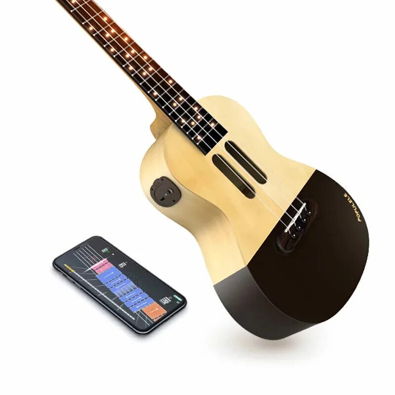 Умная гитара. Гитара ксиаоми. Jamstik комплектация. Populele xiaomi. Электрогитара ксиаоми.