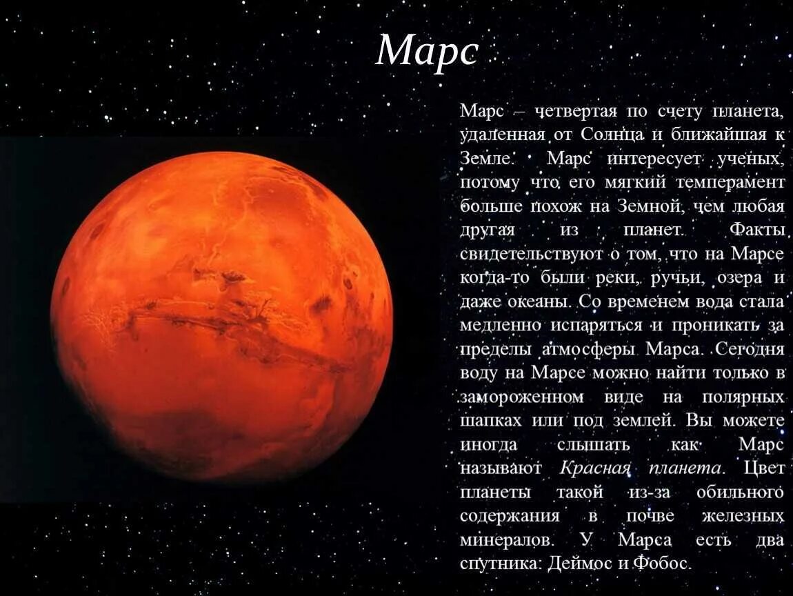 Почему планета марс. Рассказ о планете Марс. Планета солнечной системы Марс 2 класс. Планеты солнечной системы Марс описание. Про планету Марс для 5 класса.