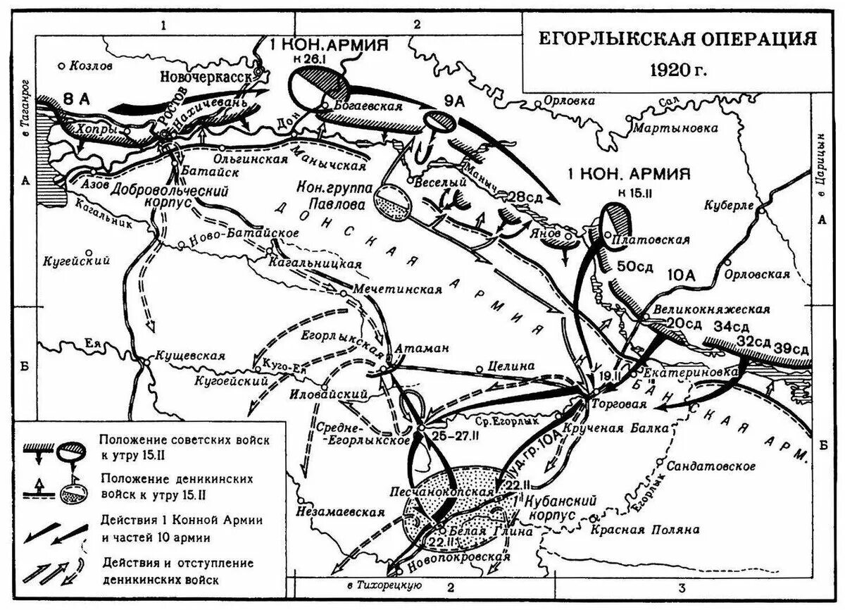 Доно-Манычская операция (1920). Егорлыкское сражение 1920 на карте. Егорлыкская битва гражданской войны.