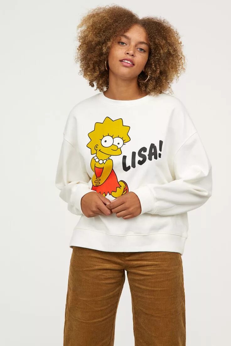 H m simpsons худи. Кофта с лизой симпан h&amp;m. футболка с лизой симпсон h m. hm свитшот симпсоны. h m худи the simpsons.