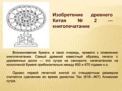 Открытия и изобретения жителей поднебесной реформы