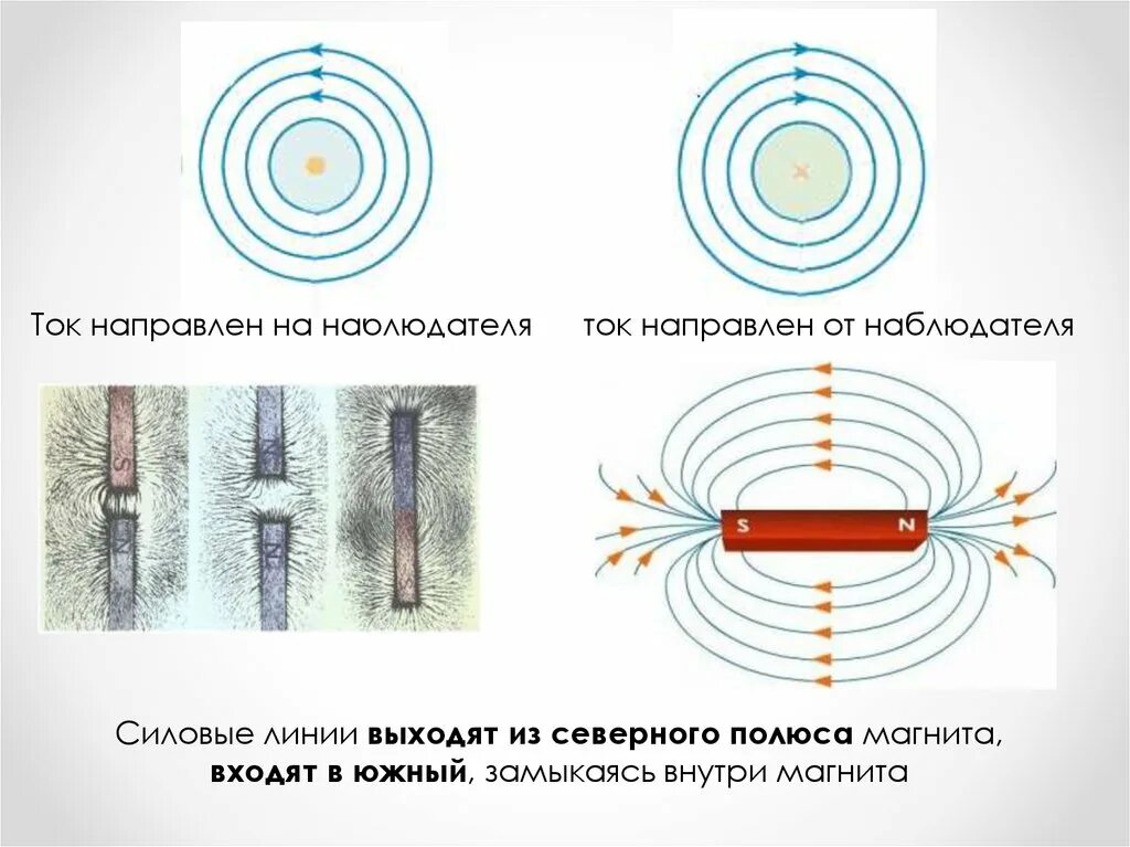 От какого полюса движется ток. Полюса магнитного поля проводника. Силовые линии магнита. Линии магнитного поля направлены. Силовые линии магнитного поля с полюсами.