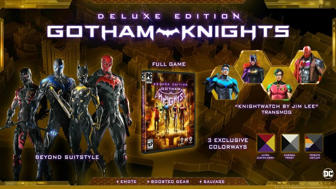 Knight ps5. Gotham Knights игра. Рыцари Готэма игра. Gotham Knights: Deluxe Edition. Gotham Knights – Deluxe Edition Xbox.