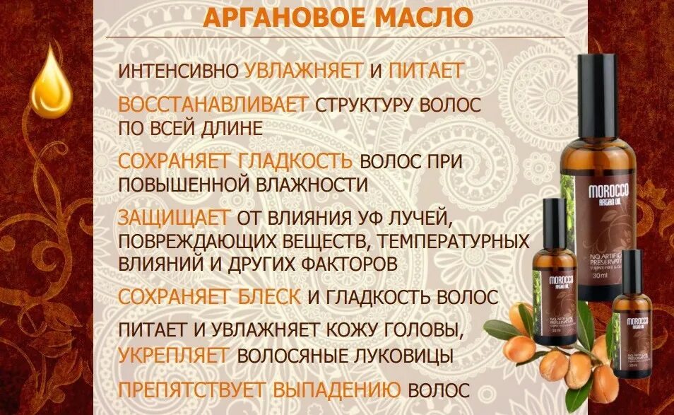 Аргановое масло для чего