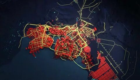 Cyberpunk map