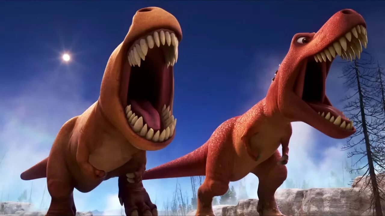 Хороший динозавр Тираннозавр Рамзи. Хороший динозавр (2015):. Динозаврами 2015