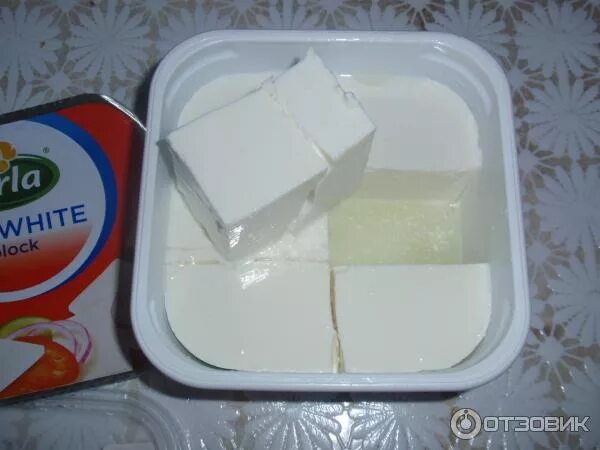 Отзыв о Сыр-брынза рассольный Arla "Danwhite block" Вкусная и полезная брынза в 