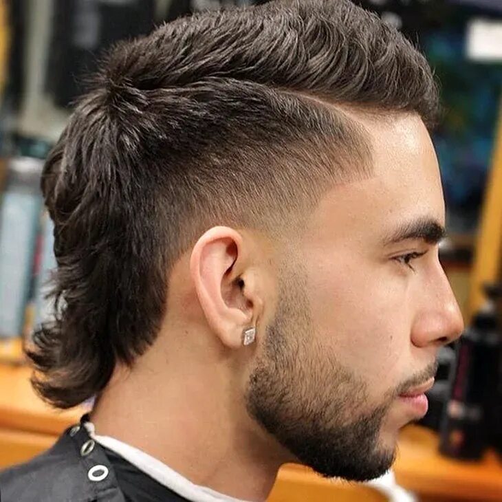 Short mullet. Маллет фэйд. квифф могавк. маллет фейд стрижка. стрижка маллет mullet мужская.
