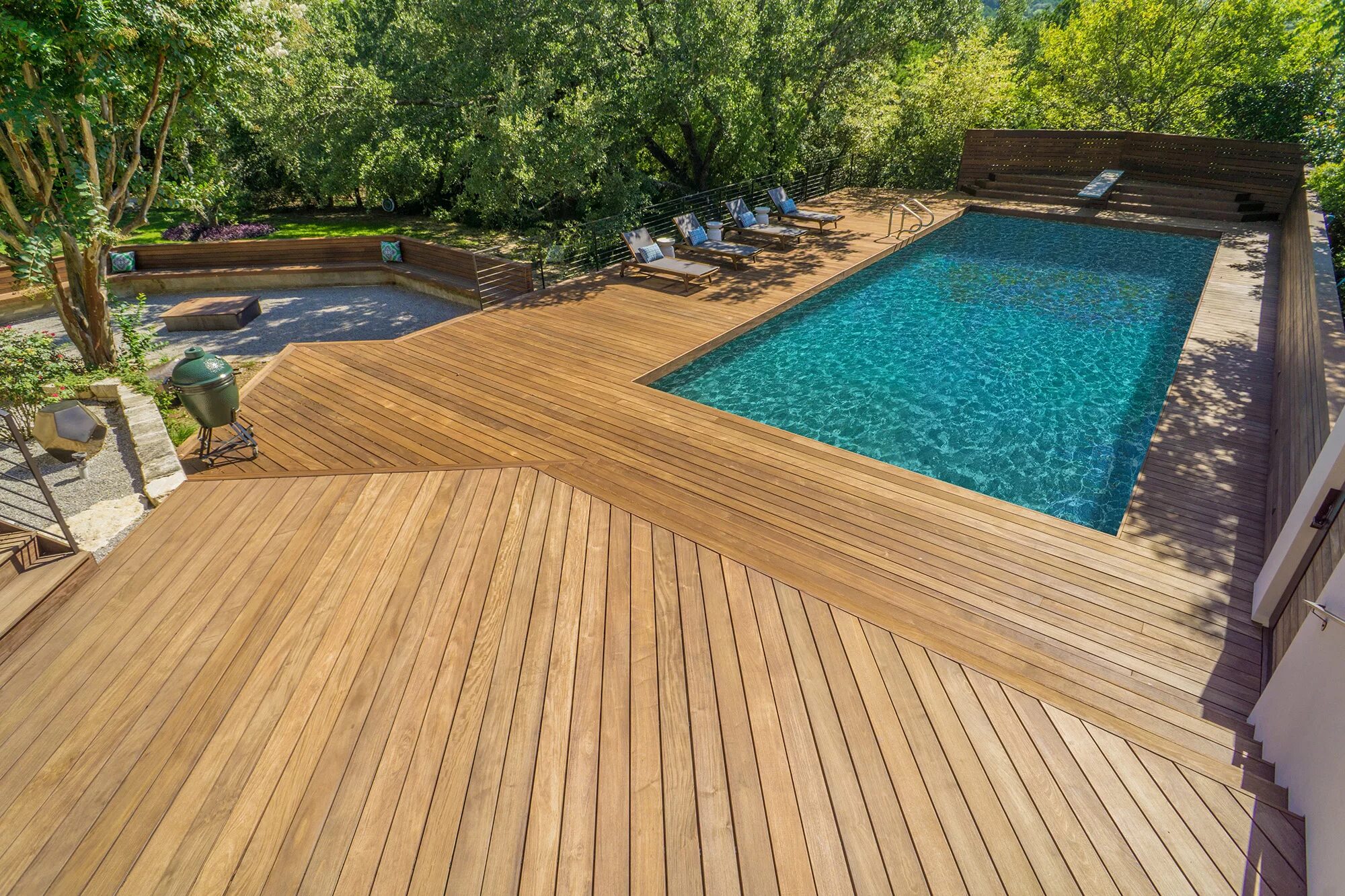 Log pool. Террасная доска термососна. thermowood for pool. thermowood decking. бассейн термососна.