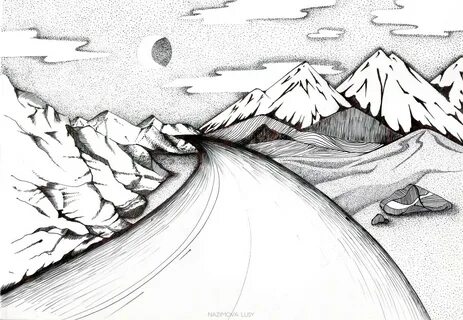 Рисунки склонов