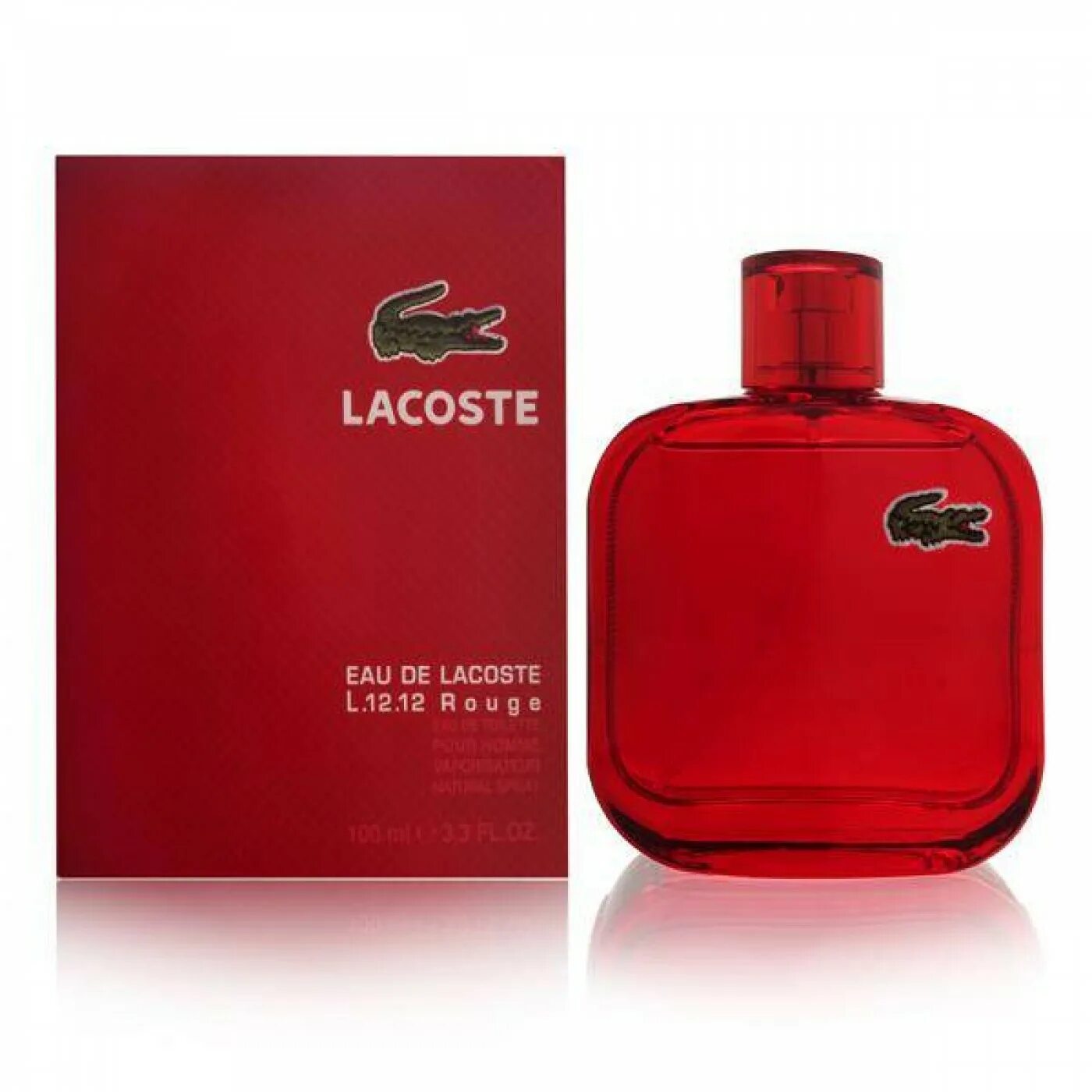 Lacoste rouge 12.12 мужские. Lacoste l.12.12. Red. Лакосте Red Парфюм. Духи лакост 12.12 красные.