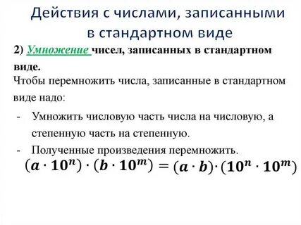 Виды чисел в алгебре