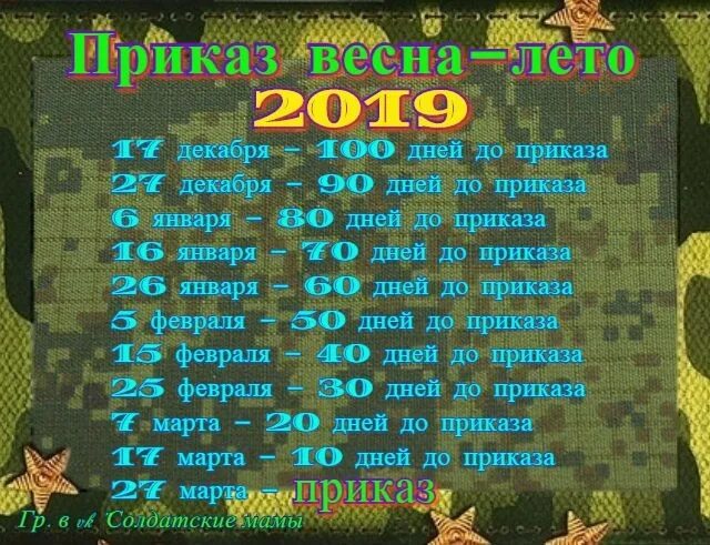 Дмб сколько дней осталось. Приказ об увольнении в запас. Весенний приказ об увольнении в запас. Приказ об увольнении в запас 2020. 100 Дней до приказа.